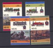 Nevis  -  1985  :  Mi  260-67  **  Train  -  Railway - St.Kitts En Nevis ( 1983-...)