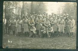 Cpa Photo Soldats En Manoeuvre  N°12 SUR LES COLS  - Ul99 - Manovre