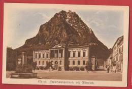 C0690 Glarus Regierungsgebäude Mit Glarnisch, Nicht Gelaufen. Müller  Foto-Karte - Autres & Non Classés