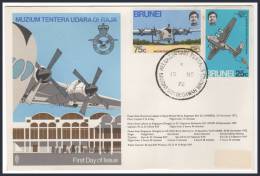 BRUNEI > OXFORD FDC ROYAL AIR FORCE 15/11/1972 - Brunei (1984-...)