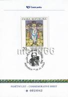 Czech Republic - 2012 - 160th Anniversary From Birth Of Mikolash Alesh - Special Commemorative Sheet - Lettres & Documents