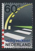 Nederland Netherlands Pays Bas 1982 Mi 1218 YT 1188 ** Road Marking, Pedestrian Crossing / Passage Piétons - Accidents & Road Safety
