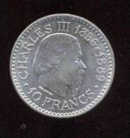 Monaco  - 10 Francs  -   1966  -  Argent  -  UNC - 1960-2001 Nouveaux Francs