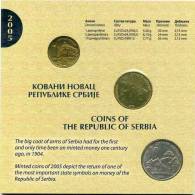 Serbie Serbia 1 à 10 Dinara 2005 BU KM MS2 - Servië