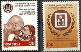 INDIA ..1979.. Michel # 784-785...MLH. - Ungebraucht