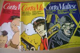 PBL/4 CORTO MALTESE 3 N.ri Anni ´80/PRATT/MANARA/MICHELUZZI/SCIANNA/CREPAX/PAZIENZA - Corto Maltese