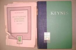 PBL/9 Maynard Keynes OCCUPAZIONE INTERESSE E MONETA UTET 1963/ECONOMIA - Society, Politics & Economy