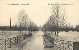 Loire Atlantique -ref A531- Inondations Fevrier 1904- La Montagne - La Digue D Indret -carte Bon Etat  - - La Montagne