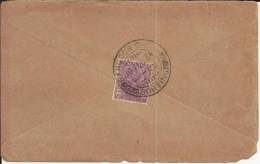 BIRMANIA BURMA CC SELLO INDIA MAT RANGOON - Burma (...-1947)