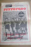 PBL/43 Suppl.Stampa Sera TUTTO TORO 7°scudetto 1976 Con Poster - Sports