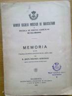 LIBRO PIEZA UNICA GRANJA ESCUELA PRACTICA DE AGRICULTURA Y ESCUELA DE PERITOS AGRICOLAS DE SALAMANCA POR JESUS MIRANDA G - Ciencias, Manuales, Oficios