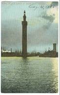 UK, Royal Dock & Tower By Moonlight, GRIMSBY, 1906 Used Postcard [13216] - Other & Unclassified