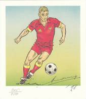 REDING Raymond. Eric Castel Et Le Foot. Bel Ex-libris TL 250 EX. Ntés - N° 205 - Et Signé Par L'auteur. 1998. - Illustrateurs P - R