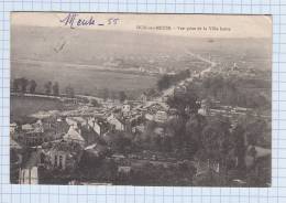 CPA - DUN Sur MEUSE - Vue Prise De La Ville Haute - RARE - Dun Sur Meuse