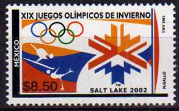 Mexico . Jeux Olympiques D´Hiver Salt Lake City 2002. Un T-p Neuf ** - Inverno2002: Salt Lake City