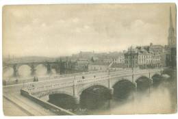 UK, The Twa Brigs O' Ayr, Early 1900s Unused Postcard [13226] - Ayrshire