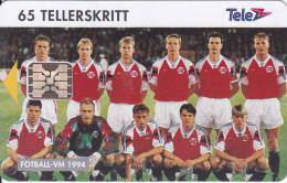 Norway, N031, Drillos 1994, Football, CN : 45100830, 2 Scans.  Priced : 80NOK - Noorwegen