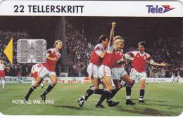 Norway, N032, Maljubel, 1994 Football, CN : 46145251, 2 Scans.  Priced : 40NOK - Noorwegen
