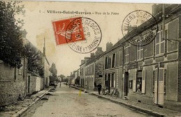 Dépt 77 - VILLIERS-SAINT-GEORGES - Rue De La Poste - Animée - Villiers Saint Georges