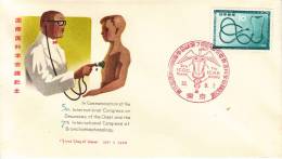 Japan FDC Scott #655 10y Stethoscope - FDC