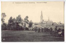 D10336 - Pensionnat St-Victor à Alsemberg - Vue Sur Le Village - Beersel