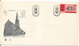 South Africa RSA FDC Grahamstown 13-7-1974 Monument To British Settlers With Cachet - FDC