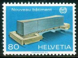 Schweiz - Intern. Arbeitsorganisation (ILO)  1974  Neuer Amtssitz  (1 ** (MNH) Kpl. )  Mi: 104 (0,80 EUR) - Servizio