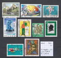 Oostenrijk 1993-1 - 9 Zegels Gest./obl./used - Used Stamps