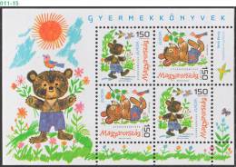 HUNGARY, 2010, EUROPA 2010 CHILDREN'S BOOKS, Europa-CEPT, Souvenir Sheet, MNH (**), Sc/Mi 4166 / Bl-334 - 2010