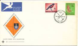 South Africa RSA FDC 24-9-1973 International Kimberlite Conference Capetown With Cachet - FDC