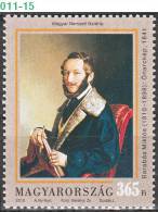 HUNGARY, 2010, BICENTENARY OF MIKLÓS BARABÁS, Painter, MNH (**), Sc/Mi 4169 / 5479 - Unused Stamps