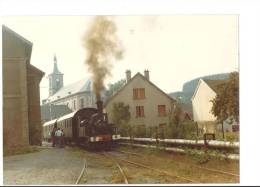 P296 MOYENMOUTIER   Petit Train Du Rabodeau  Etival Moyenmoutier Senones PHOTO 24X18 CMS - Etival Clairefontaine