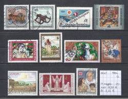 Oostenrijk 1994-1 - 11 Zegels Gest./obl./used - Used Stamps