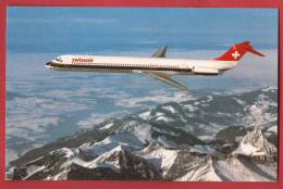 C0728 Swissair McDonnel-Douglas MD-81 Mc Donnel-Douglas.Non Circulé. - 1946-....: Era Moderna