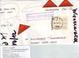 026zt: ATM- Beleg Aus Österreich 31.00 ATS - Abarten & Kuriositäten