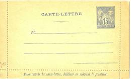 LTR7 - CP EP CL SAGE 15c  PIQUAGE "A" NEUVE - Cartoline-lettere