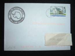 LETTRE TP MAGISTRATE'S RESIDENCE 65 OBL. 29 MAY 10 KING EDWARD SOUTH + BRITISH ANTARCTIC SURVEY - Andere & Zonder Classificatie