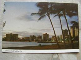 HAWAII   Balmy Waikiki  Evening   D88497 - Sonstige & Ohne Zuordnung