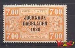 Belgie OCB Nr DA14 Ongebruikt/MLH - Dagbladzegels [JO]
