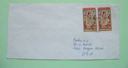 Burundi 1971 Cover To USA - Paintings Resurrection Of Christ By Andrea Del Castagno - Used Stamps