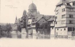 Nürnberg, Insel Schütt, Mit Synagoge, 1904 - Guidaismo