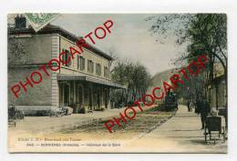 SERRIERES-Interieur De La GARE-TRAIN-1907- - Serrières