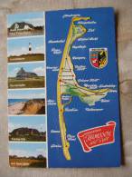 Norseebad  Kampen Auf  SYLT   Map Karte      D88754 - Sylt