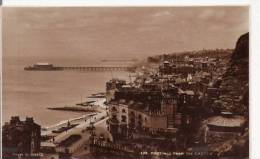 HASTINGS FROM THE CASTLE 109 (CARTE PHOTO) 1931 - Hastings