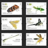 HONG KONG 2012 - Insectes - 6 Val Neuf // Mnh - Ungebraucht