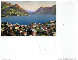 LUGANO PANORAMA E MONTE SAN SALVATORE  PARADISO ED GUGGENHEIM N ° 12713 - Paradiso