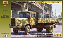 - ZVEZDA - Maquette German Heavy Truck " Einheitsfahrerhaus " - 1/35°- Réf 3647 - Military Vehicles