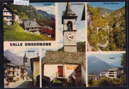 Valle Onsernone - Spruga, Comologno, Ponte Oscuro, Russo, Loco ; Ca 1981 ; Form. 10 / 15  (10´522) - Onsernone