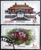 Schweden 1995 Häuser MiNr. 1862+1873(O)  ( Lot  L 215 ) - Oblitérés