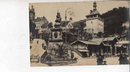 KARLSBAD - Marktbrunnen - Carte Photo - Boehmen Und Maehren